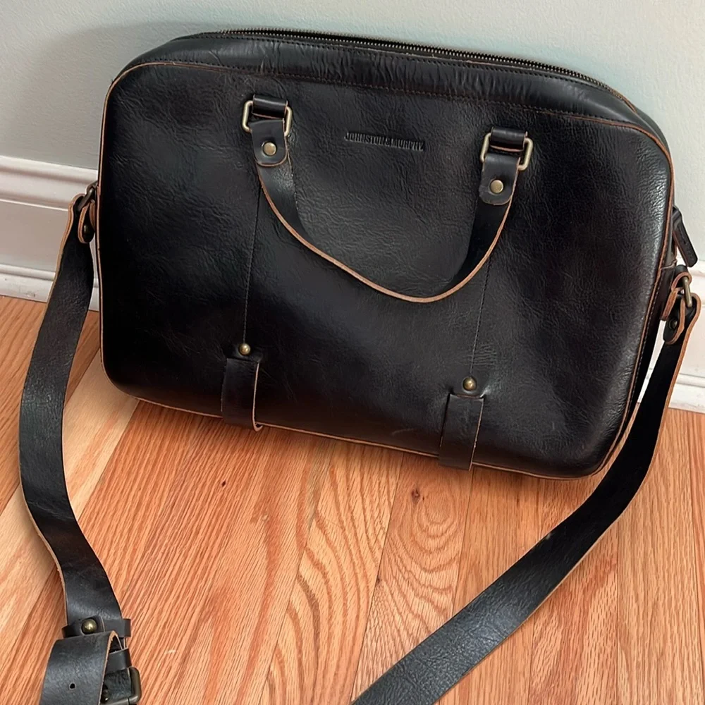 Leather Briefcase/Laptop Bag | 100% Leather | Husband/Boyfriend Gift